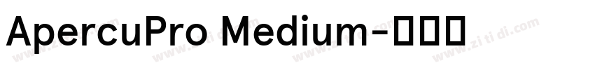 ApercuPro Medium字体转换 ApercuPro Medium字体转换